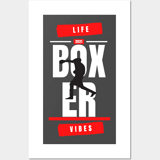 Boxer Wall Art by district28